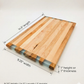 ARTISAN COLLECTION: CB-205 (Top Grain Serving Board - Med)
