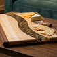 ARTISAN COLLECTION: CB-213 (River Rock Epoxy Serving Board - Large)