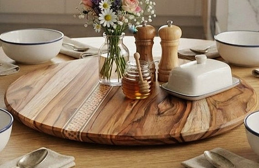 Lazy Susan - Printed Motif-2 (Large size)