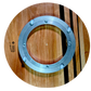 Lazy Susan - Modern Dot Motif (Med size)