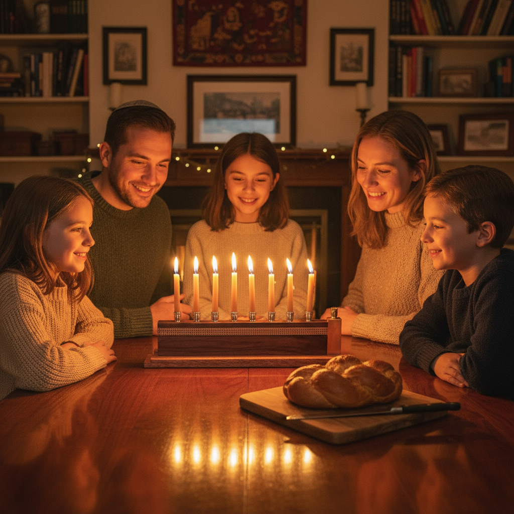 Hanukah Menorah - 202