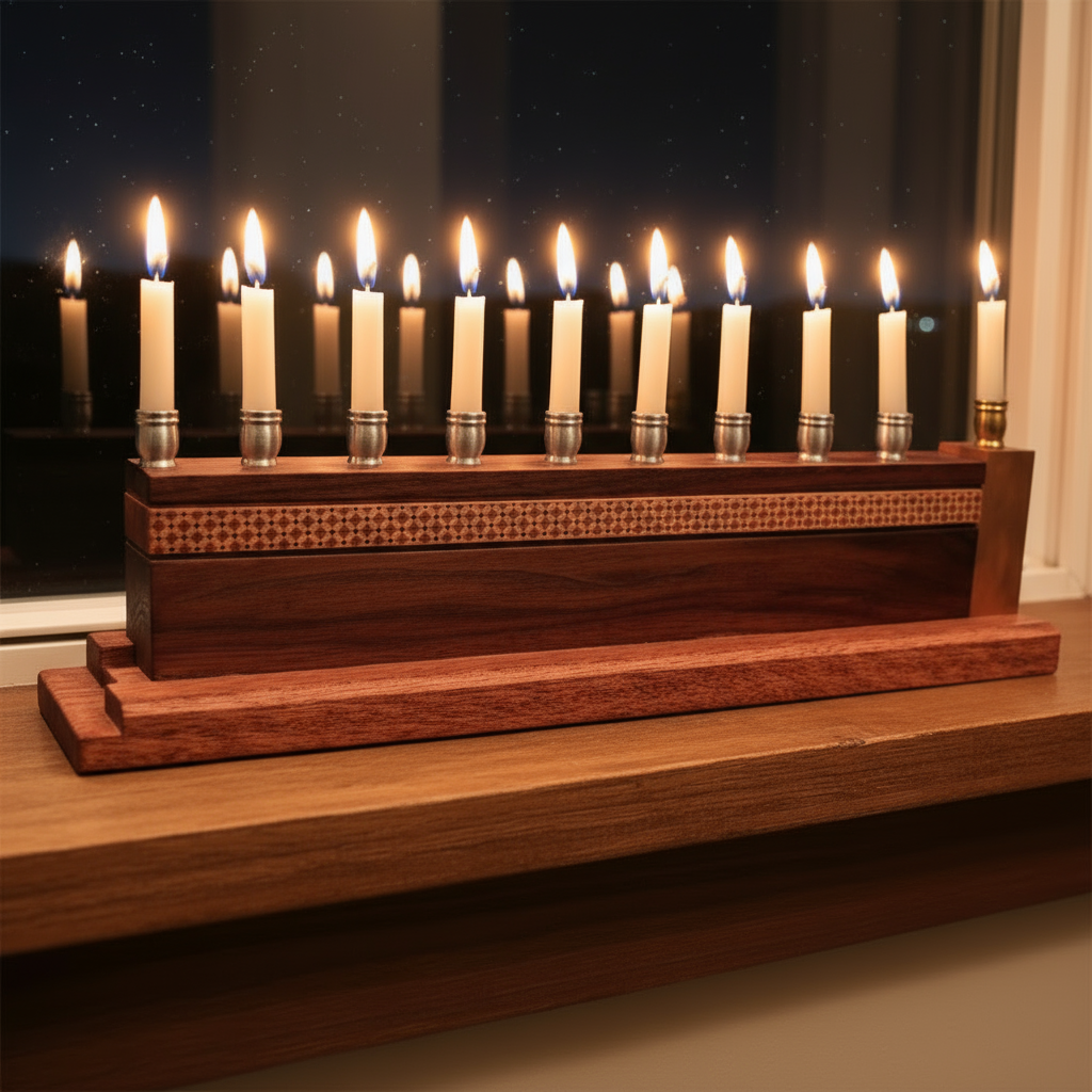 Hanukah Menorah - 202