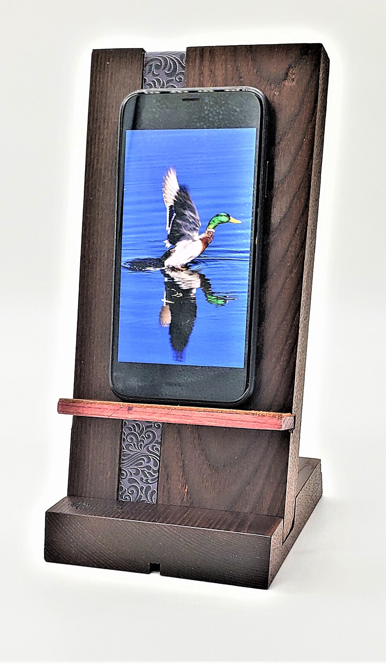 Charcoal Ramage Phone Stand