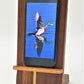 Walnut/Wood Inlay Phone Stand